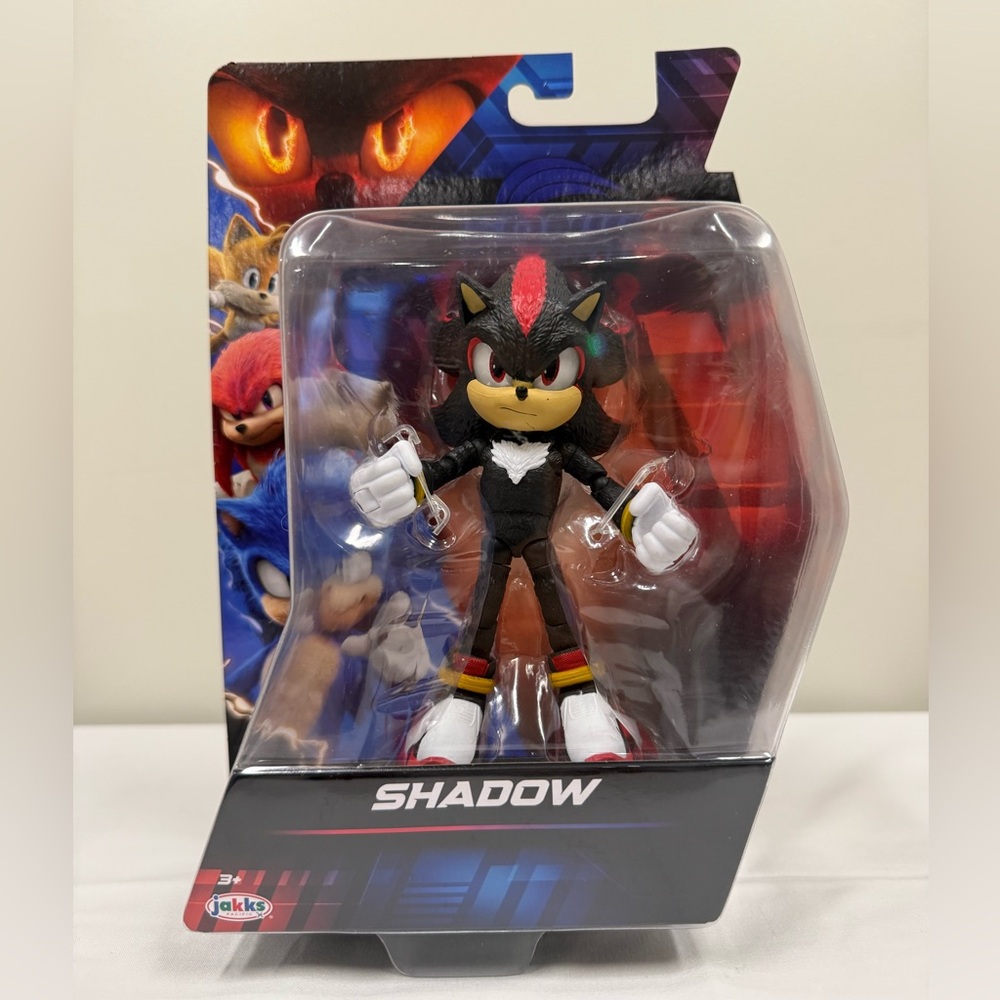 Shadow Action Figure - Black and Red